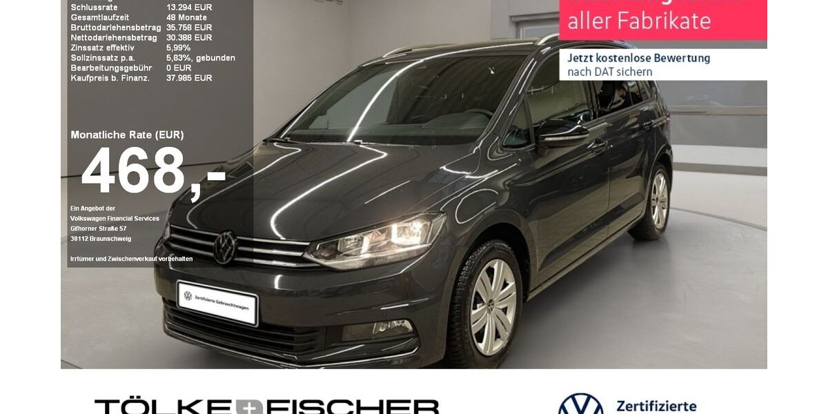 VW Touran 7.811 km 33.869 &euro; Krefeld 47805