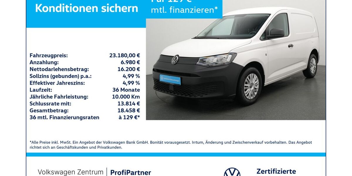 VW Caddy 19.414 km 22.880 &euro; Leverkusen 51379
