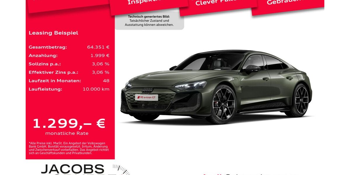 Audi RS e-tron GT 3.758 km 139.970 &euro; Mönchengladbach 41066