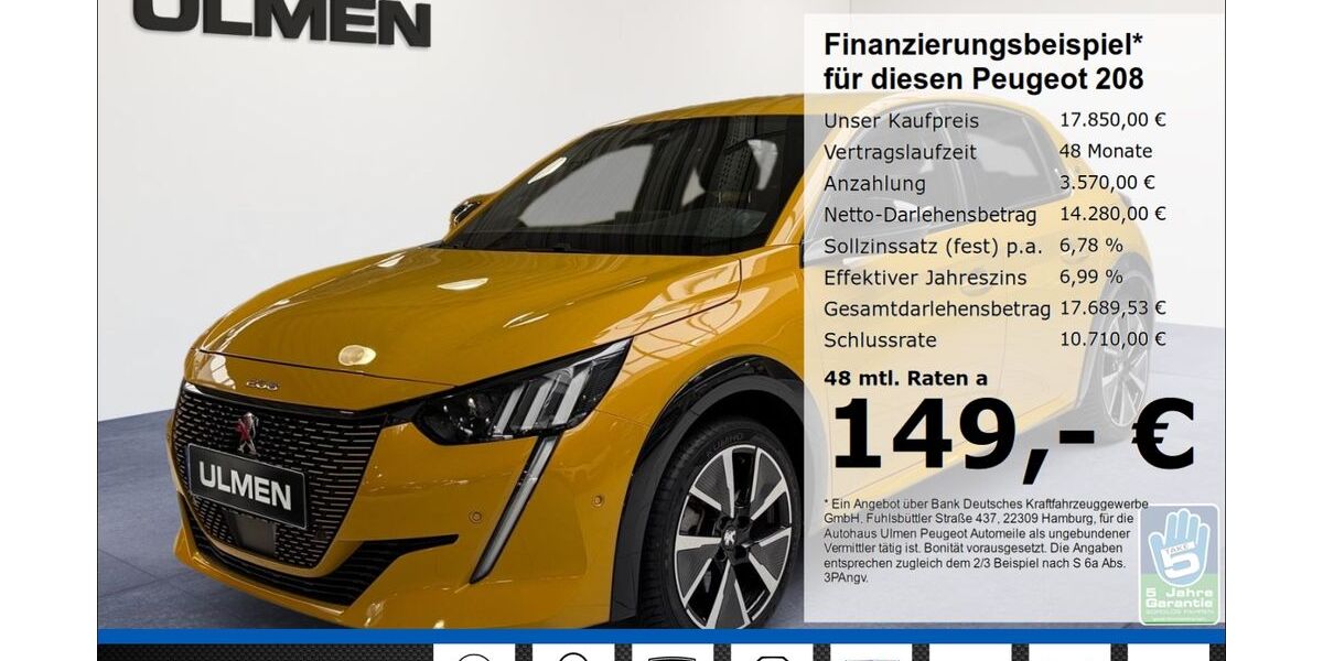 Peugeot 208 33.885 km 17.850 &euro; Düsseldorf 40233
