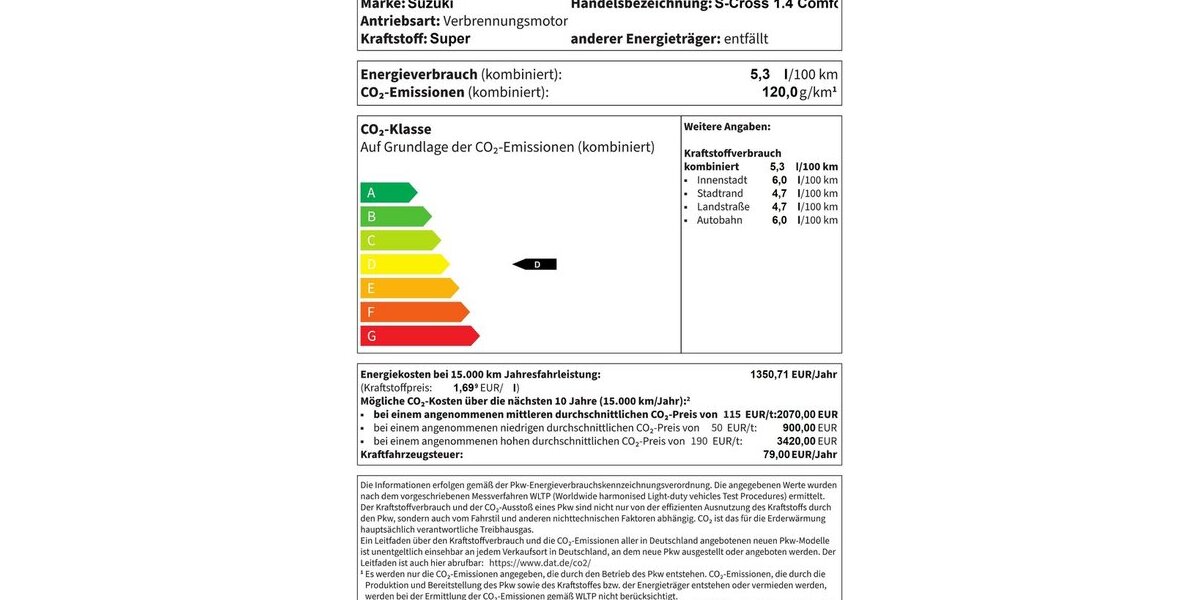 Suzuki S-Cross 1.4 Comfort+Tempomat+LED+Klimaautomatik+ 7.814 km 22.980 &euro; Meerbusch 40667