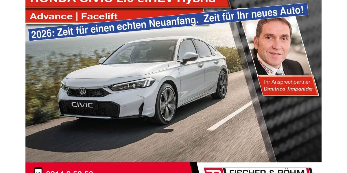 Honda Civic 5.000 km 37.790 &euro; Leverkusen 51373