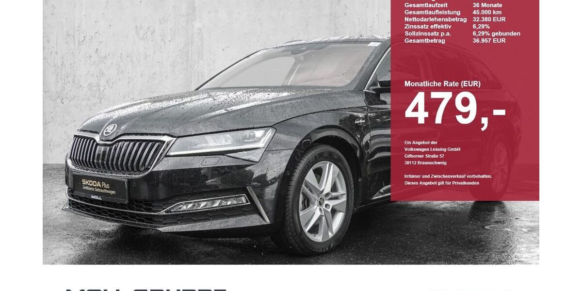 Skoda Superb 63.835 km 31.890 &euro; Düsseldorf 40549