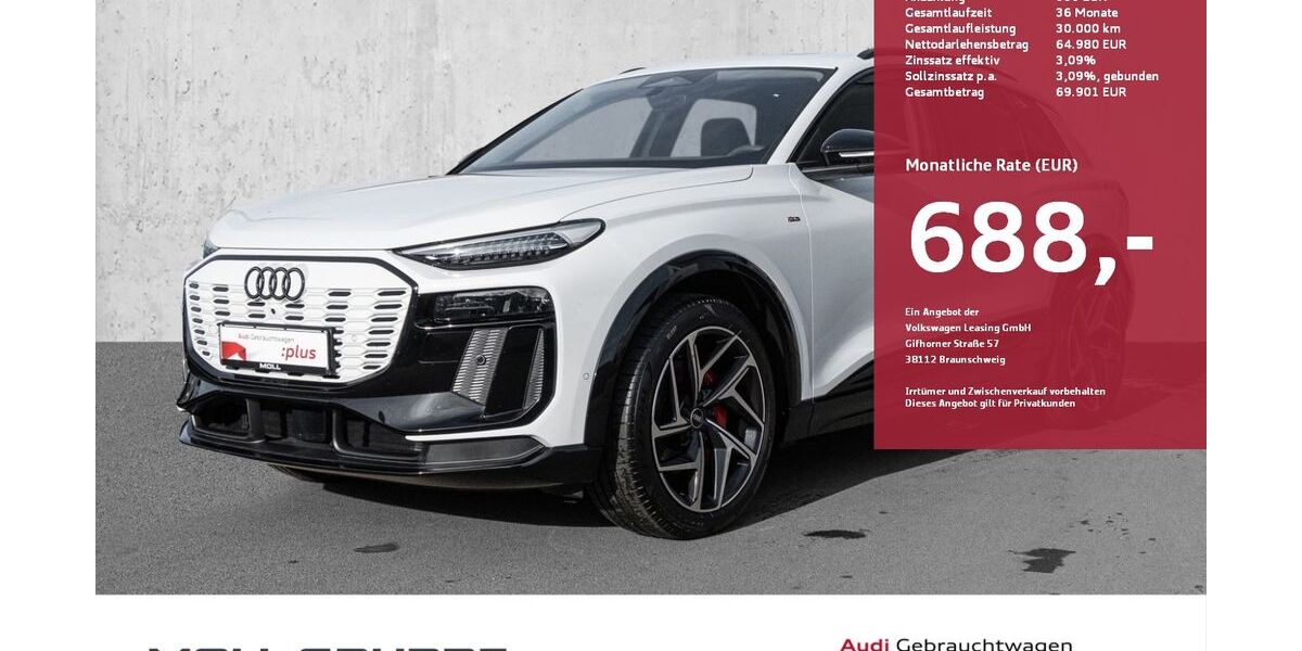 Audi Q6 e-tron 3.940 km 64.980 &euro; Düsseldorf 40549