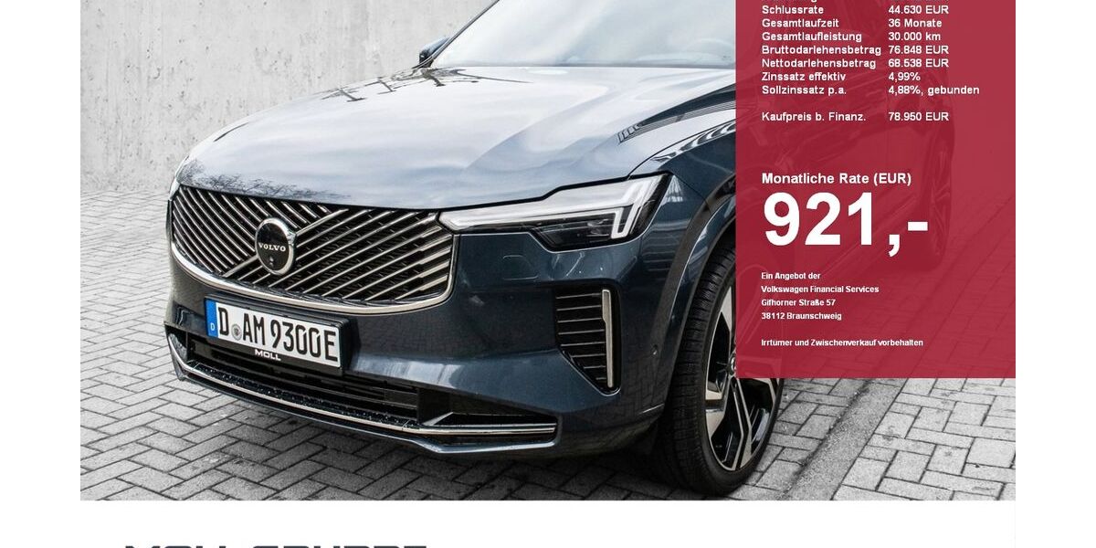 Volvo XC90 6.500 km 72.950 &euro; Düsseldorf 40549