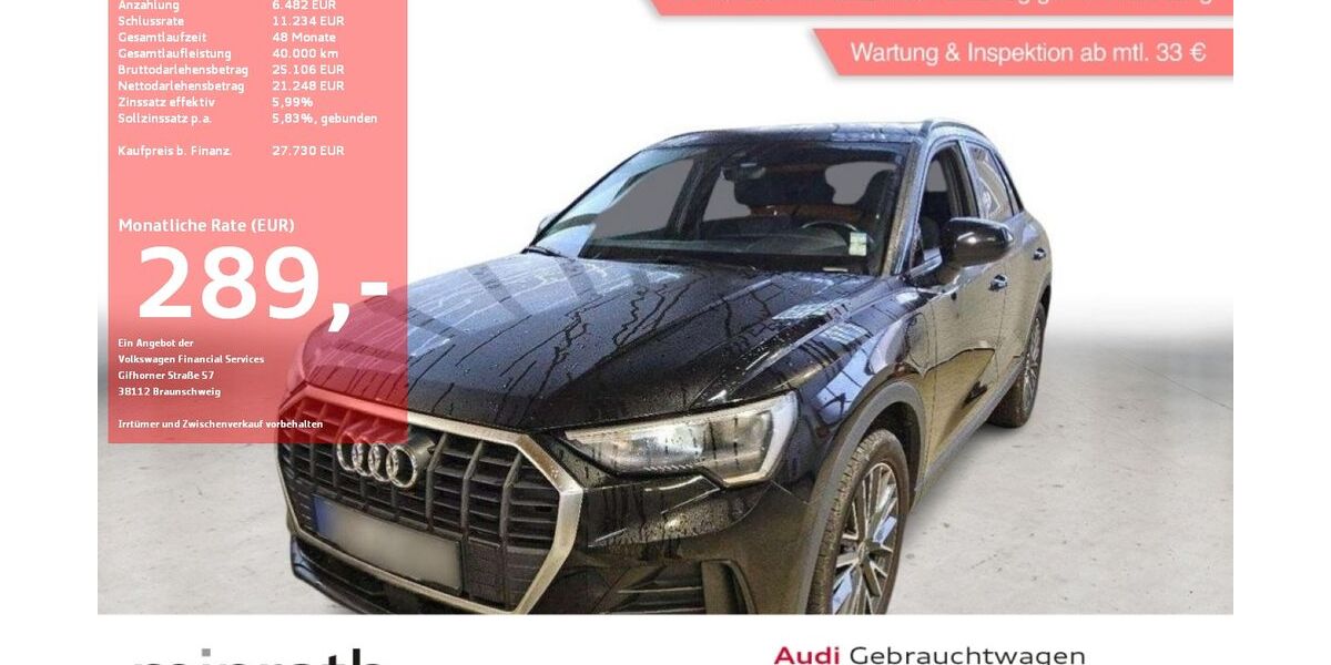 Audi Q3 53.564 km 27.480 &euro; Moers-Hülsdonk 47441