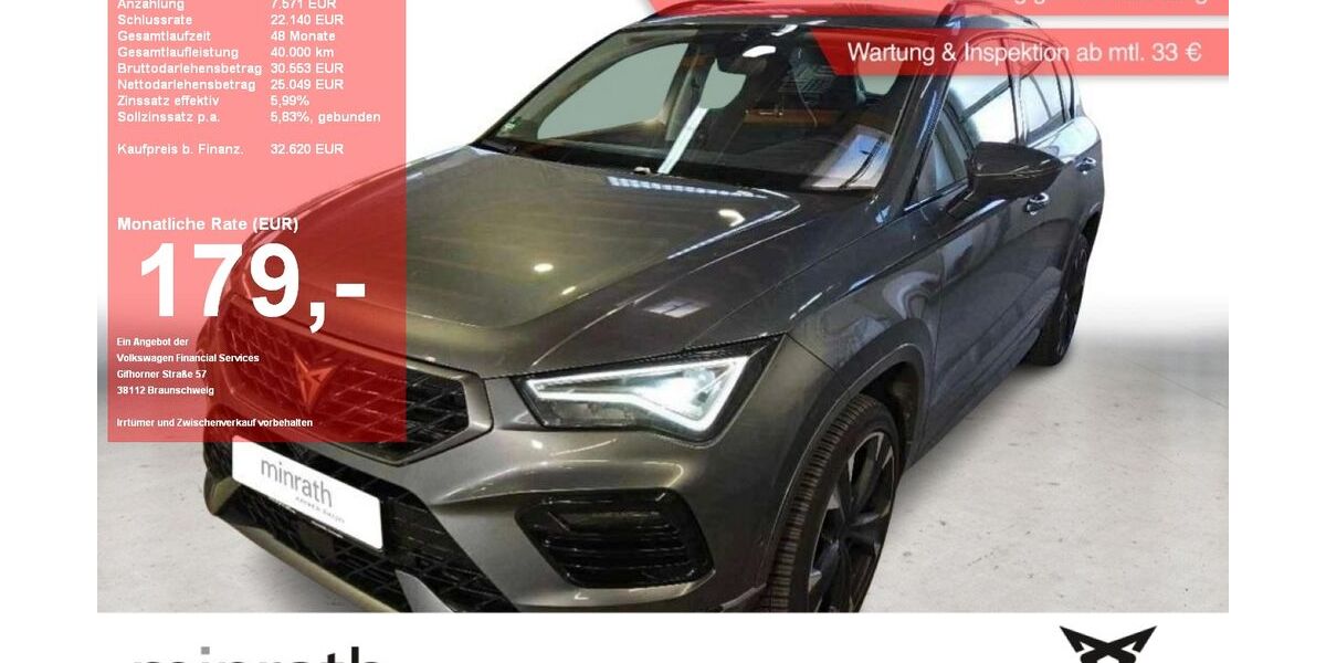 Cupra Ateca 20.161 km 32.370 &euro; Moers-Hülsdonk 47441