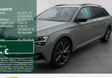 Skoda Superb 73.058 km 32.190 &euro; Remscheid 42857