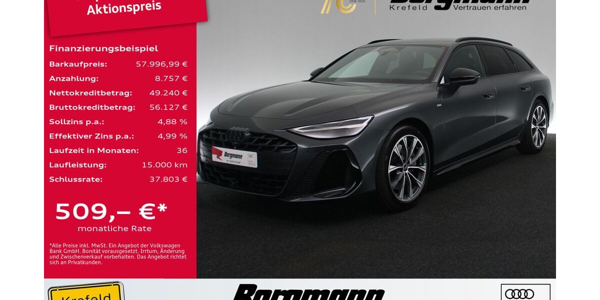 Audi A6 1.050 km 57.997 &euro; Krefeld 47803