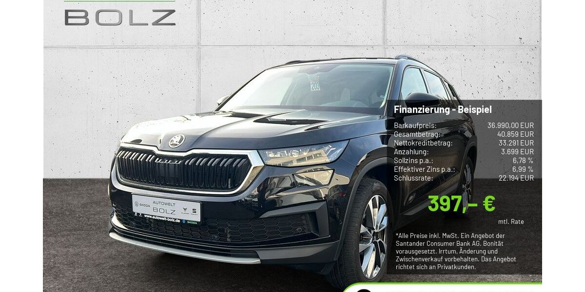 Skoda Kodiaq 22.421 km 36.990 &euro; Pulheim-Brauweiler 50259