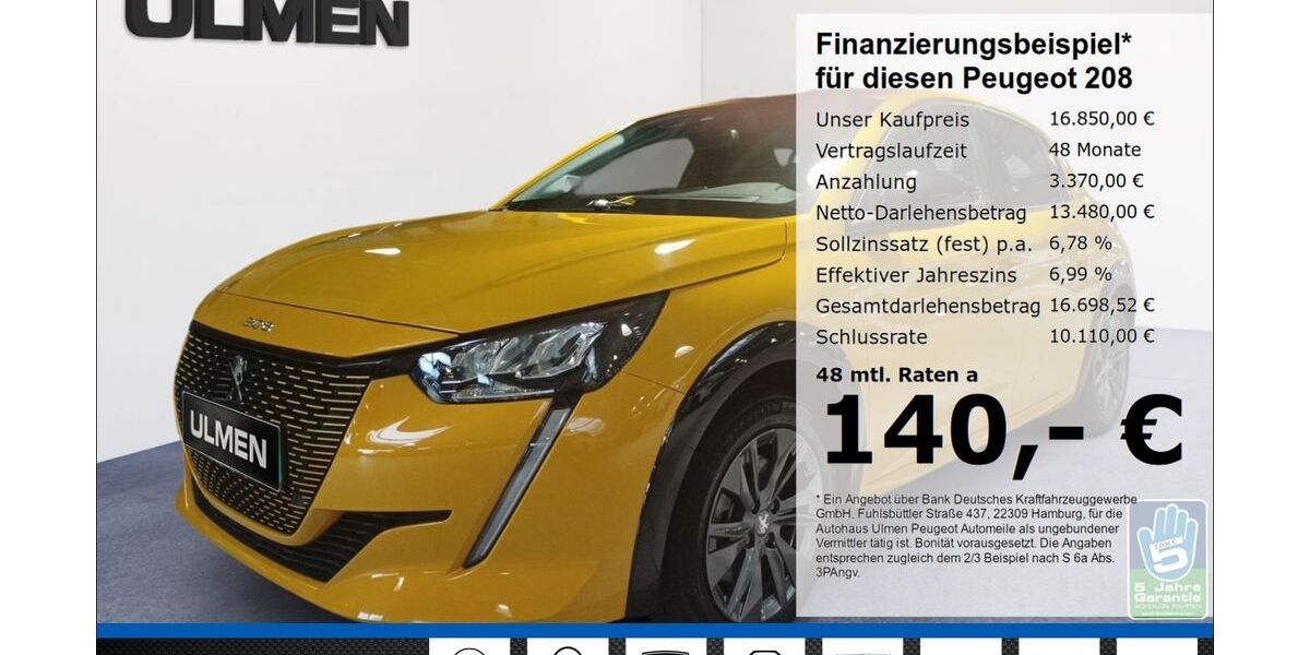 Peugeot 208 19.241 km 16.850 &euro; Düsseldorf 40233