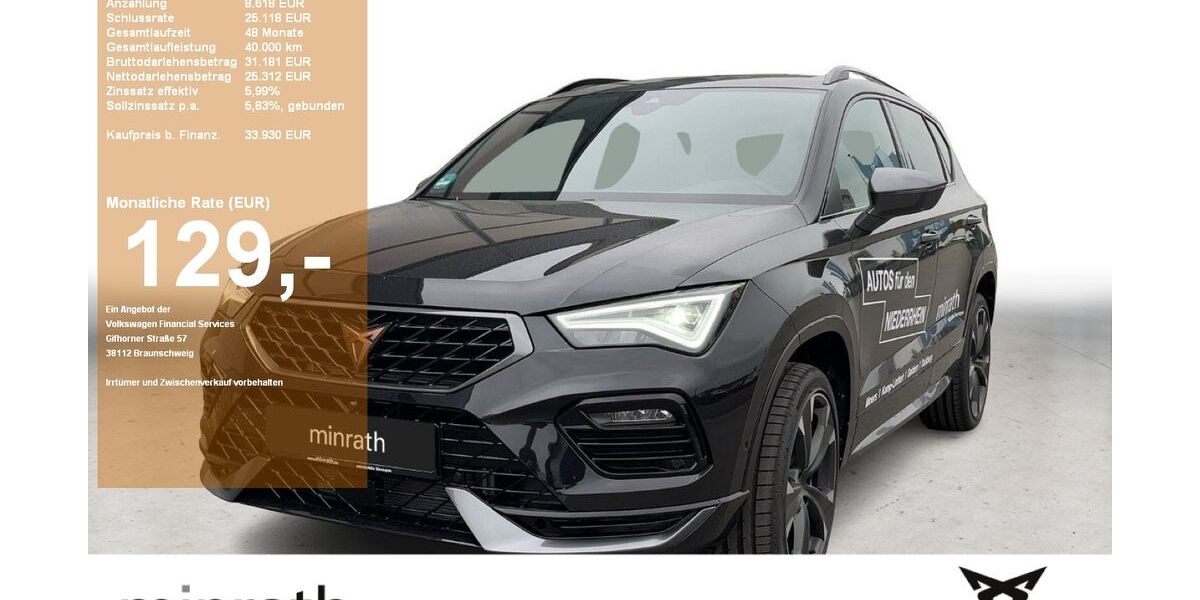 Cupra Ateca 3.750 km 34.820 &euro; Moers-Hülsdonk 47441