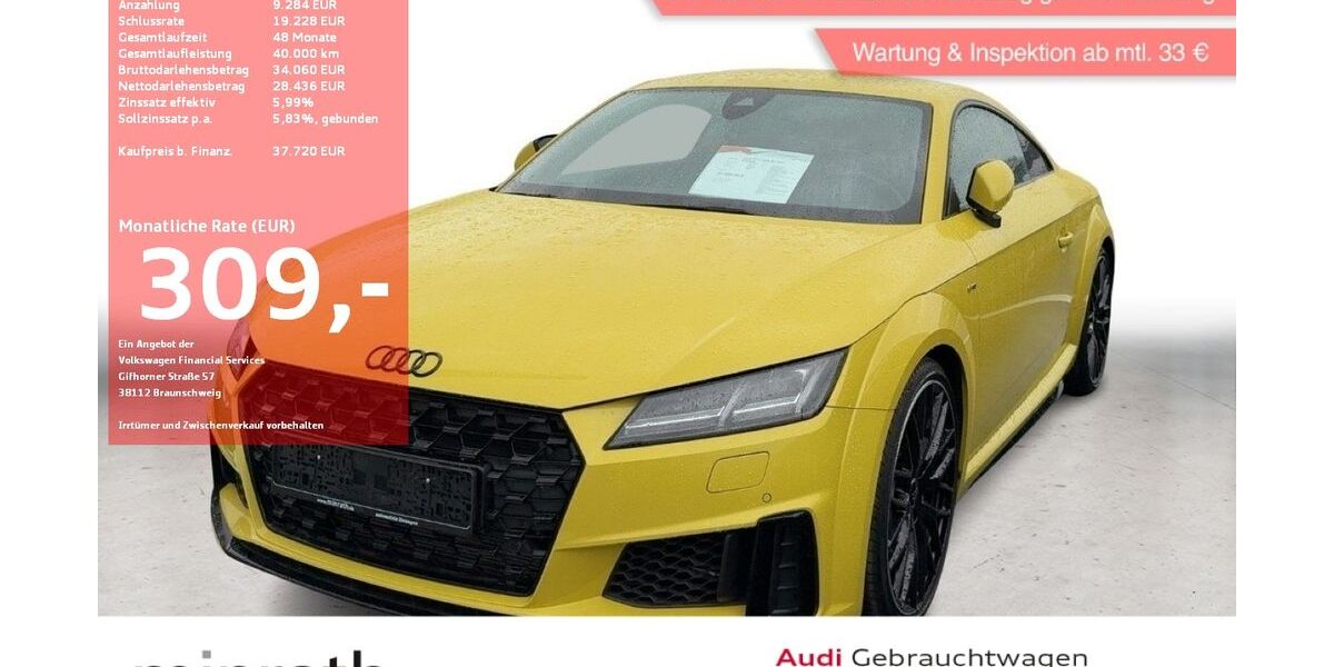 Audi TT 23.517 km 37.460 &euro; Moers-Hülsdonk 47441