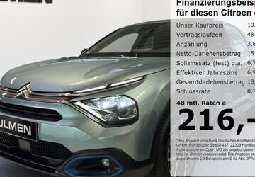 Citroen ë-C4 13.270 km 19.444 &euro; Düsseldorf 40231