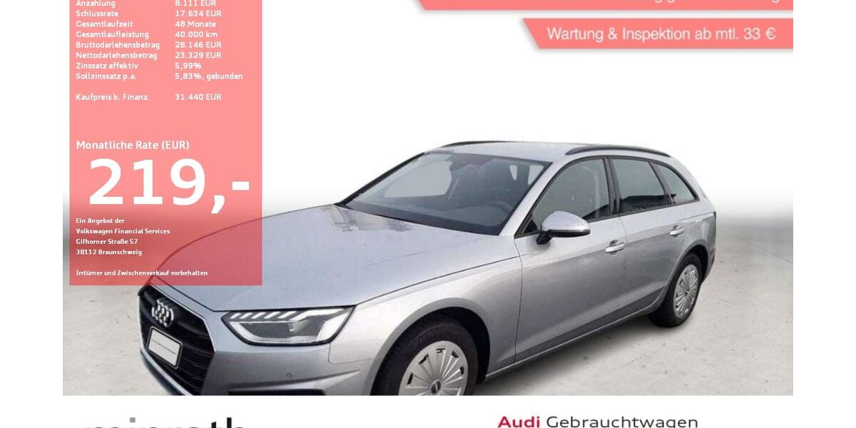Audi A4 18.171 km 31.440 &euro; Moers-Hülsdonk 47441