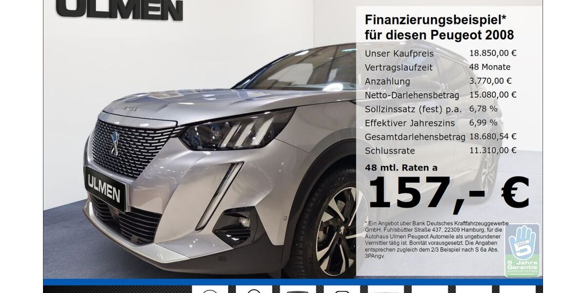 Peugeot 2008 24.108 km 18.850 &euro; Düsseldorf 40233