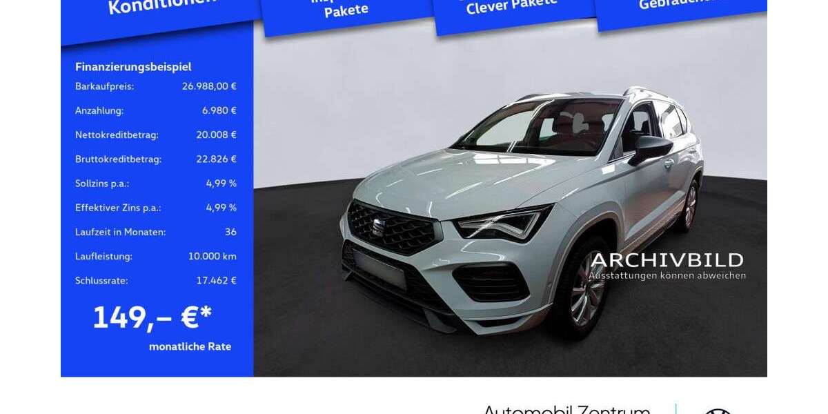 Seat Ateca 54.864 km 26.988 &euro; Leverkusen 51379