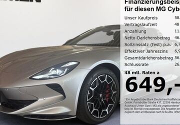 MG Cyberster 3.479 km 57.490 &euro; Düsseldorf 40231