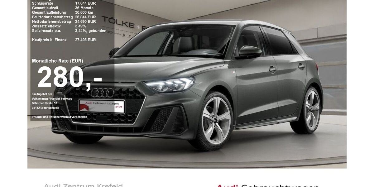 Audi A1 9.364 km 27.498 &euro; Krefeld 47805