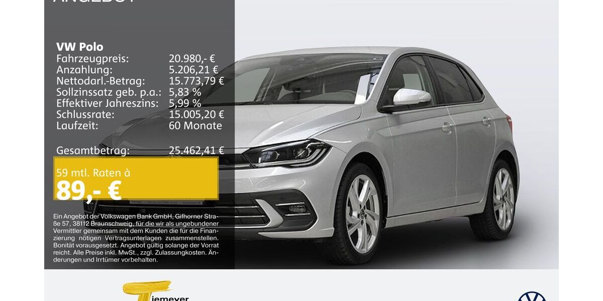 VW Polo 9.990 km 20.980 &euro; Duisburg 47059