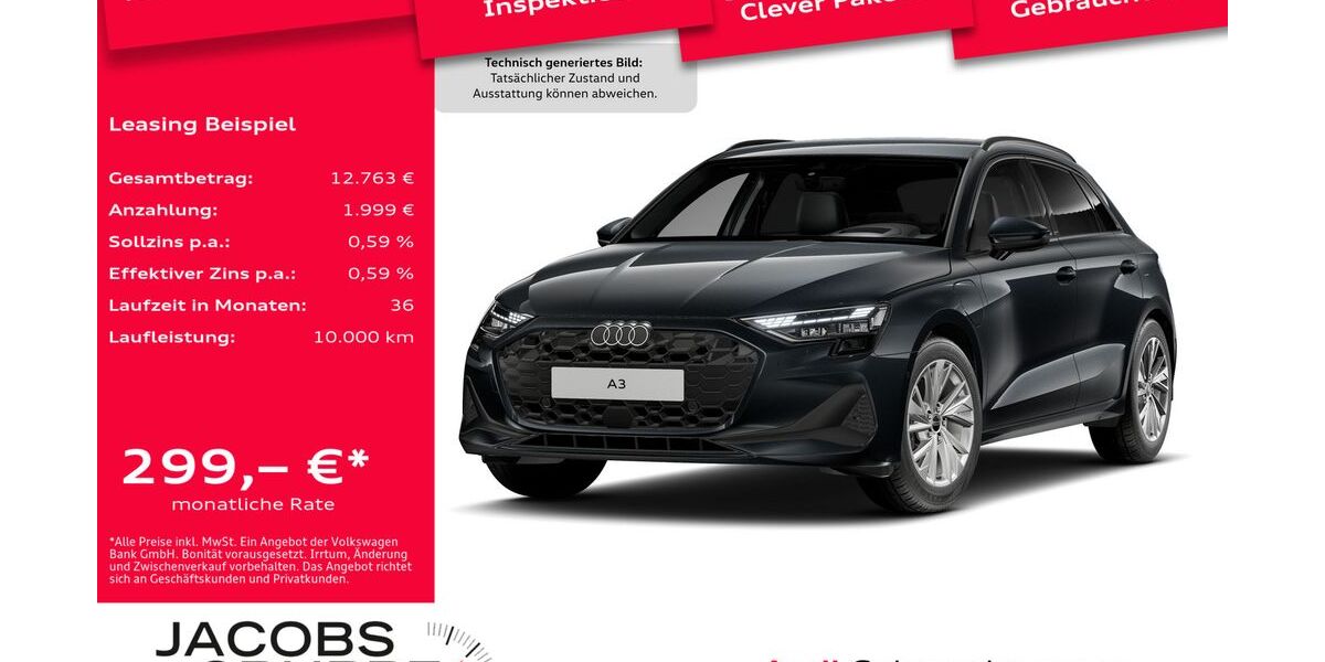 Audi A3 8.137 km 37.880 &euro; Mönchengladbach 41066