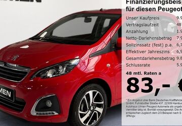 Peugeot 108 22.577 km 9.980 &euro; Düsseldorf 40233