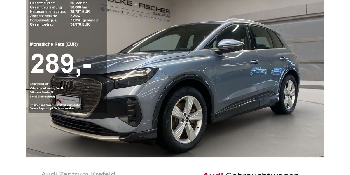 Audi Q4 e-tron 50.116 km 29.787 &euro; Krefeld 47805