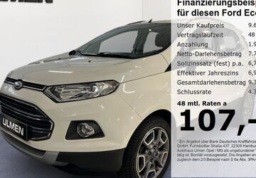 Ford EcoSport 87.295 km 9.666 &euro; Düsseldorf 40231