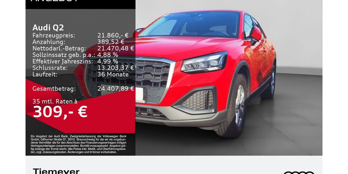 Audi Q2 65.591 km 21.860 &euro; Remscheid 42897