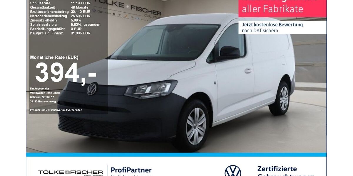 VW Caddy Maxi 15.845 km 28.485 &euro; Krefeld 47805