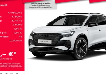Audi Q4 e-tron 8.443 km 47.480 &euro; Mönchengladbach 41066