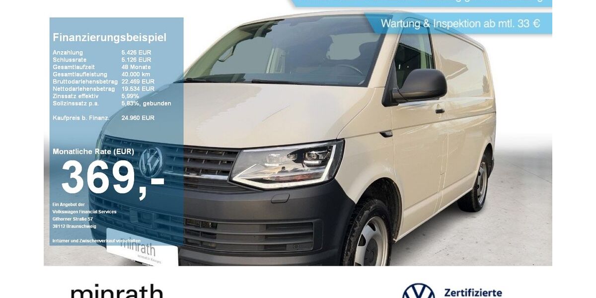 VW T6 Transporter 66.401 km 24.460 &euro; Moers 47441