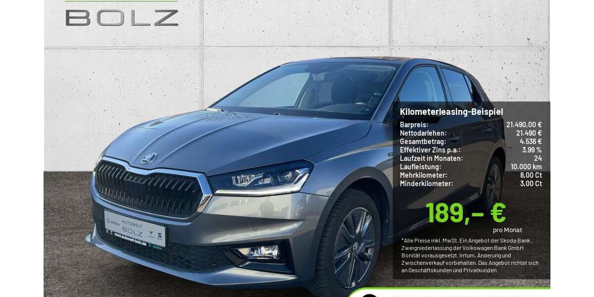 Skoda Fabia 20.611 km 21.490 &euro; Pulheim 50259