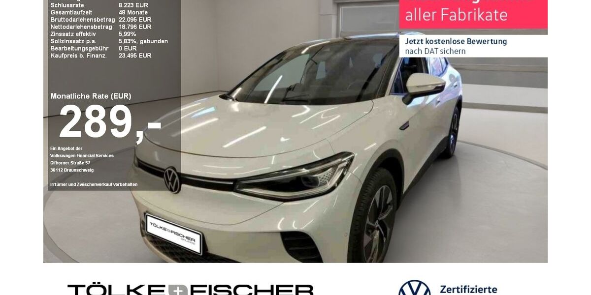 VW ID.4 56.740 km 23.379 &euro; Krefeld 47805