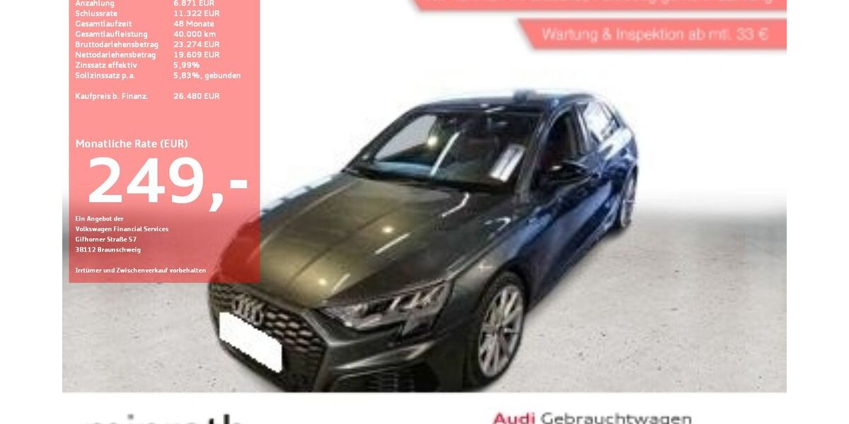 Audi A3 67.753 km 25.480 &euro; Moers-Hülsdonk 47441