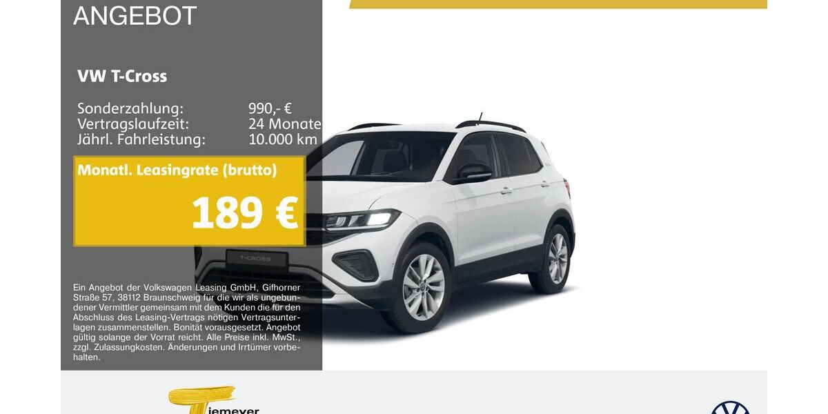 VW T-Cross 21.583 km 22.980 &euro; Remscheid 42897
