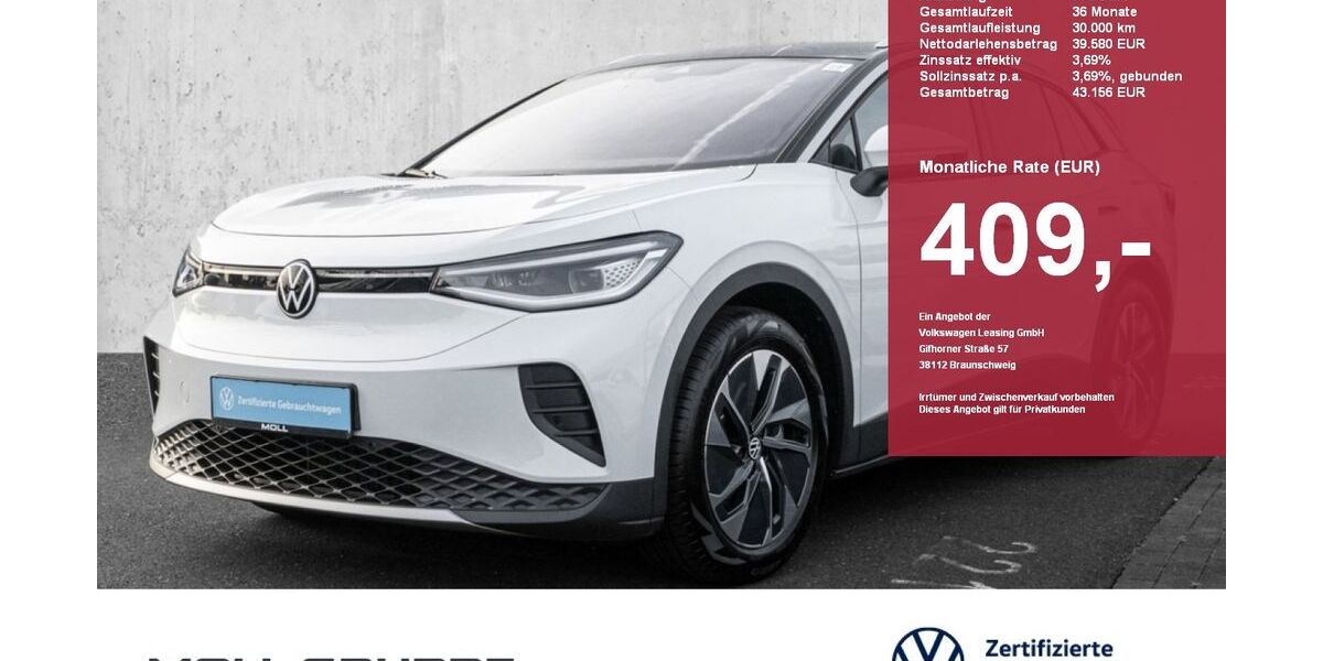 VW ID.4 7.186 km 38.380 &euro; Düsseldorf 40474