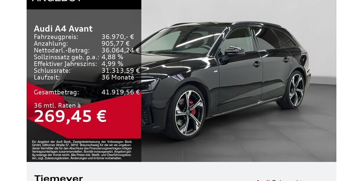 Audi A4 31.813 km 36.970 &euro; Remscheid 42897