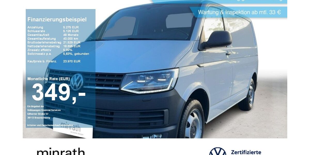 VW T6 Transporter 71.338 km 23.720 &euro; Moers 47441