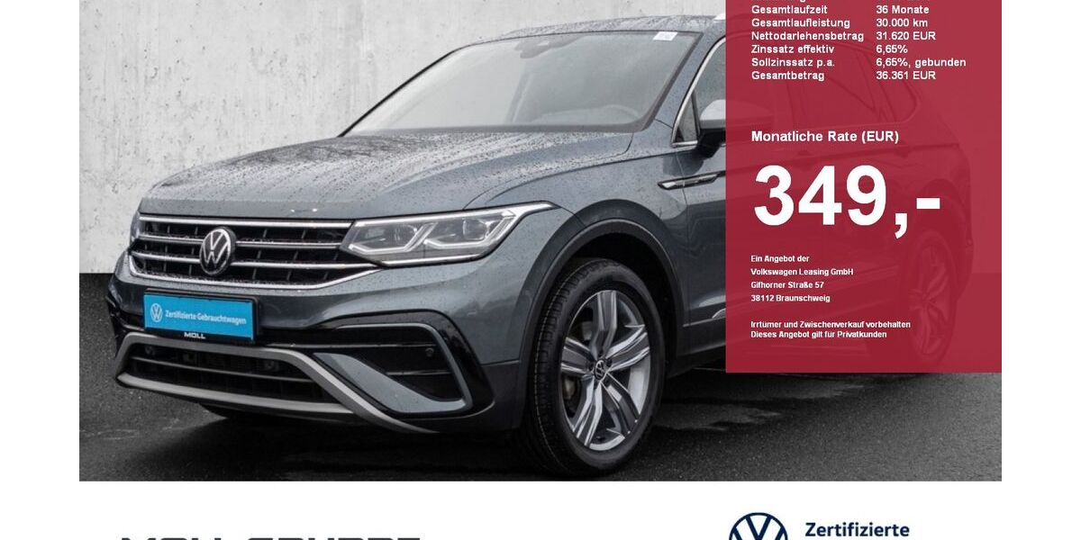 VW Tiguan Allspace 75.188 km 30.970 &euro; Düsseldorf 40474