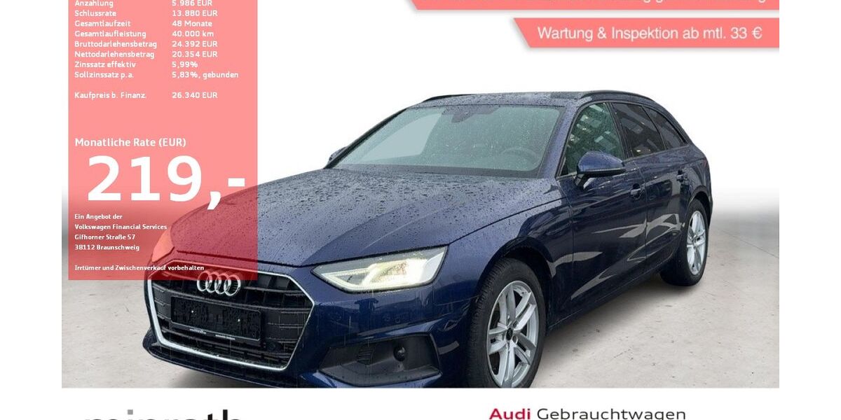 Audi A4 40.714 km 26.090 &euro; Moers-Hülsdonk 47441