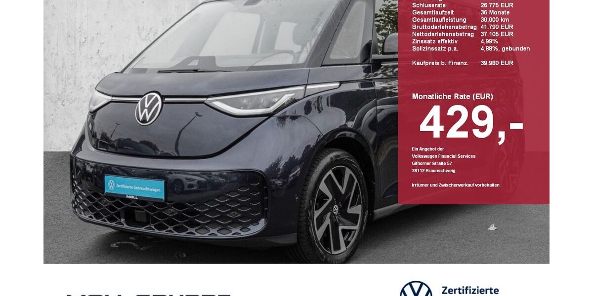 VW ID. Buzz 41.228 km 37.440 &euro; Düsseldorf 40474