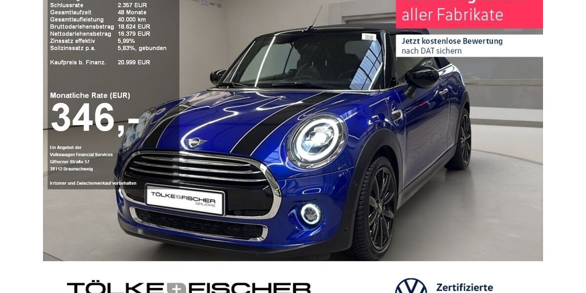 Mini Cooper Cabrio 20.441 km 20.999 &euro; Krefeld 47805