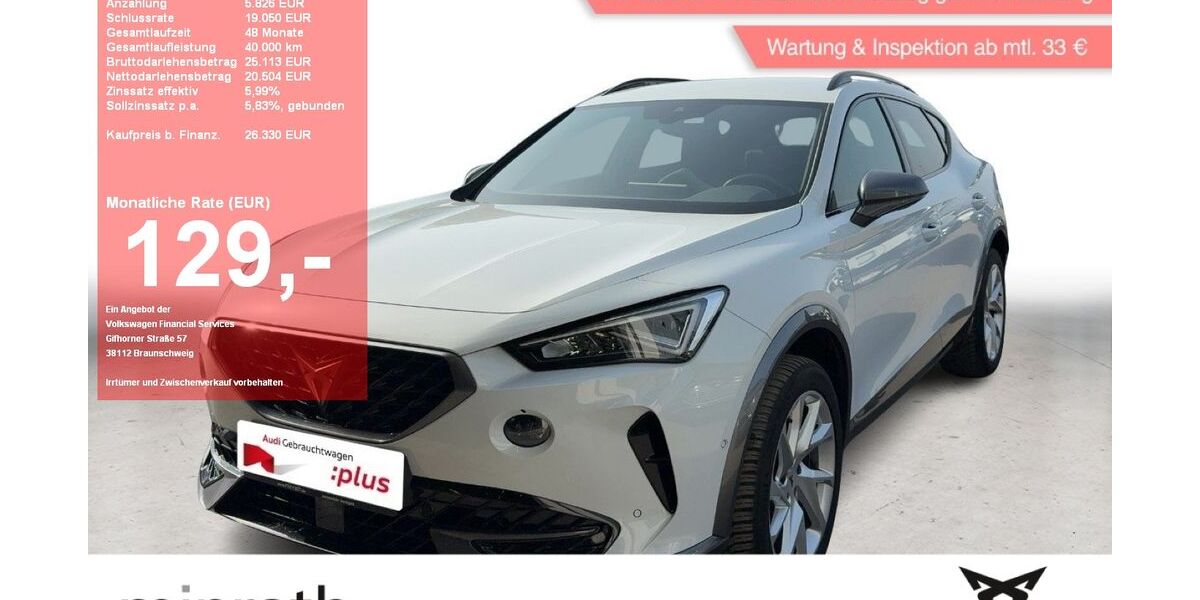 Cupra Formentor 24.220 km 26.330 &euro; Moers-Hülsdonk 47441